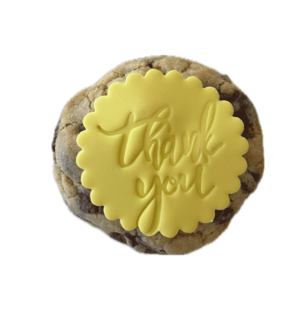 Custom Fondant NY Cookies
