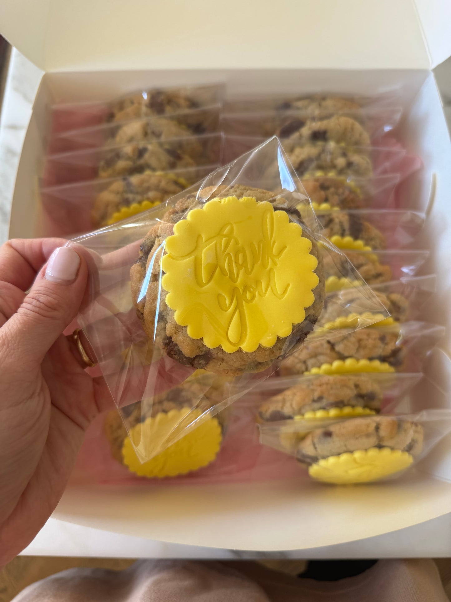 Custom Fondant NY Cookies