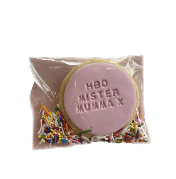Sprinkle Packaged Cookies