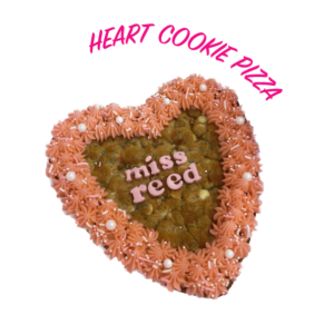 Heart Cookie Pizza – click & collect